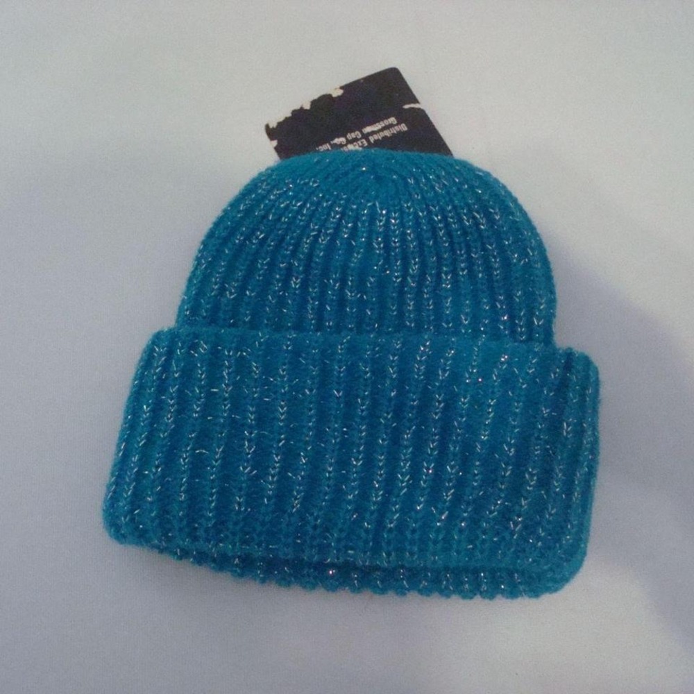 MICAEL JACKSON THRILLER 80S BEANIE KNIT TOBOGGAN SKI HAT CAP VINTAGE 00S Y2K W1 - Picture 2 of 2